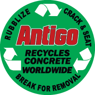 Antigo Recycles Concrete